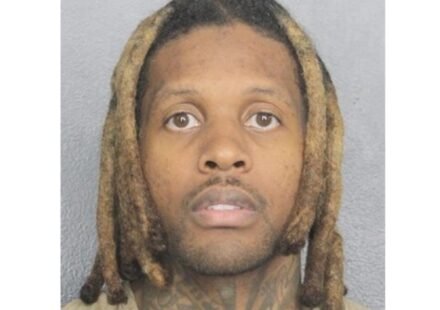 Rapper Lil Durk in a mughot released by Broward Sheriff's Office. (Broward Sheriff's Office)