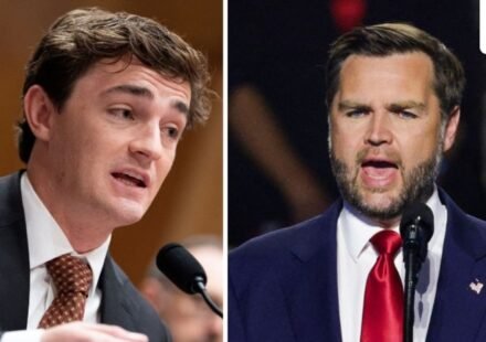 Disturbing post names JD Vance, Nick Shirley as Netizens call for FBI to intervene (REUTERS/Nathan Howard, photo by ALEX WONG / GETTY IMAGES NORTH AMERICA / Getty Images via AFP)