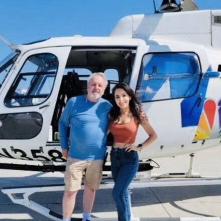 Eliana Moreno and George Marciniw were confirmed to be two of the victims who died when the NBC helicopter crashed today. (X/@LaInaMinute)