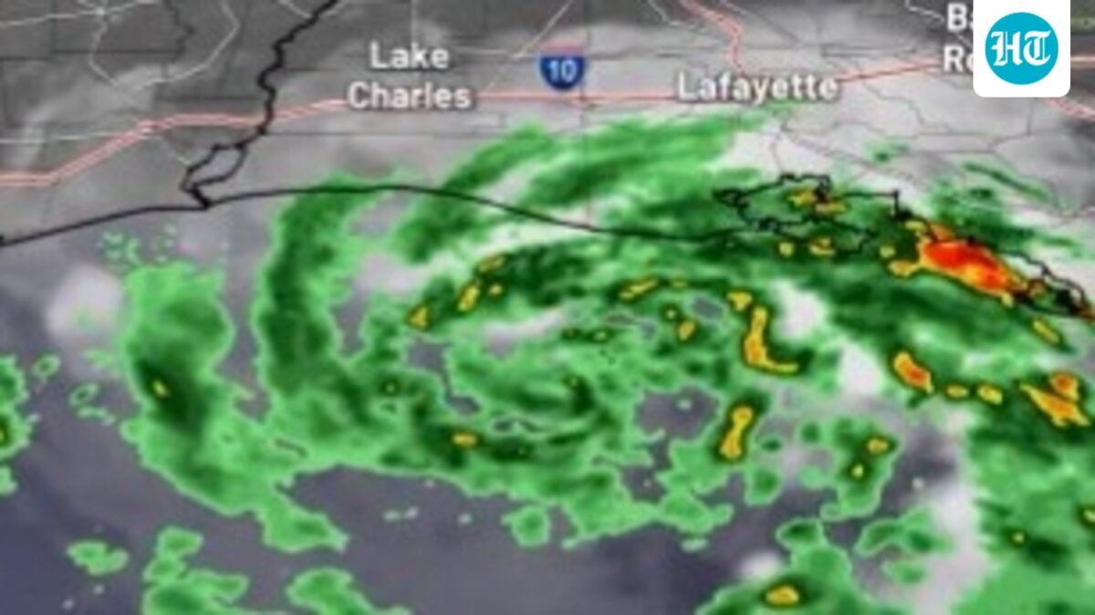 Tropical Storm Edouard, the fifth named storm of the 2026 Atlantic hurricane season, is expected to strengthen before landfall in Texas. (X@JaredWAFB)