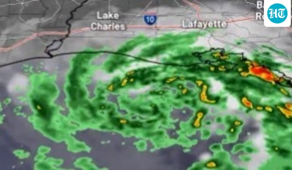 Tropical Storm Edouard, the fifth named storm of the 2026 Atlantic hurricane season, is expected to strengthen before landfall in Texas. (X@JaredWAFB)