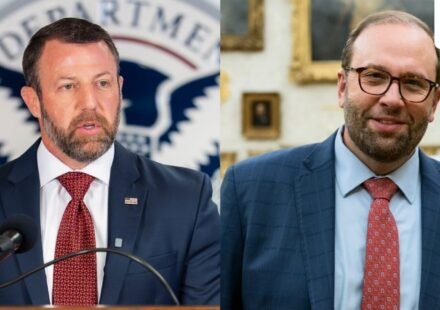 DHS Secretary Markwayne Mullin shares a house with Congressman Jason Smith in Washington DC. (X/@SecMullinDHS, X/@RepJasonSmith)
