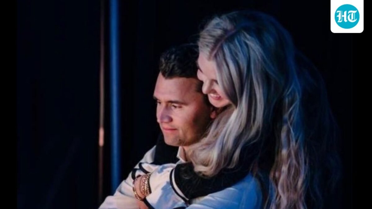 Erika Kirk shares reflections on grief year after Charlie's death (@MrsErikaKirk/X)