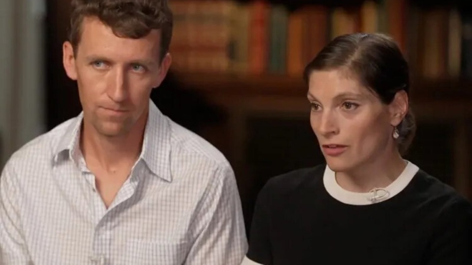 Patrick Clancy and Rachel Danis are expecting their first child, revealing their joy during an interview. (60Minutes/X)
