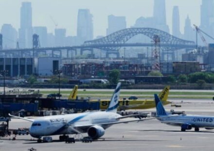 13 injured as shuttle bus crashes into barrier at Newark Airport