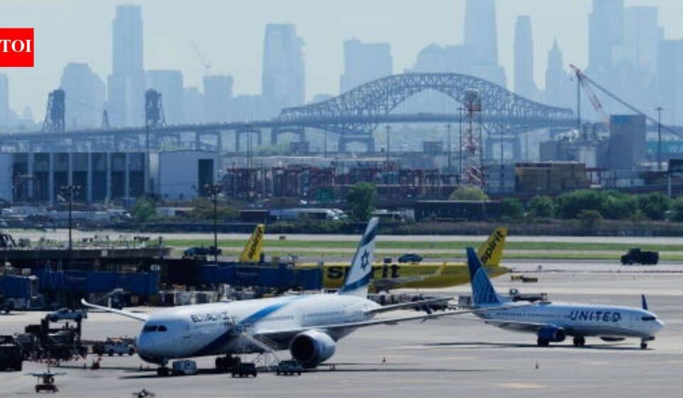 13 injured as shuttle bus crashes into barrier at Newark Airport