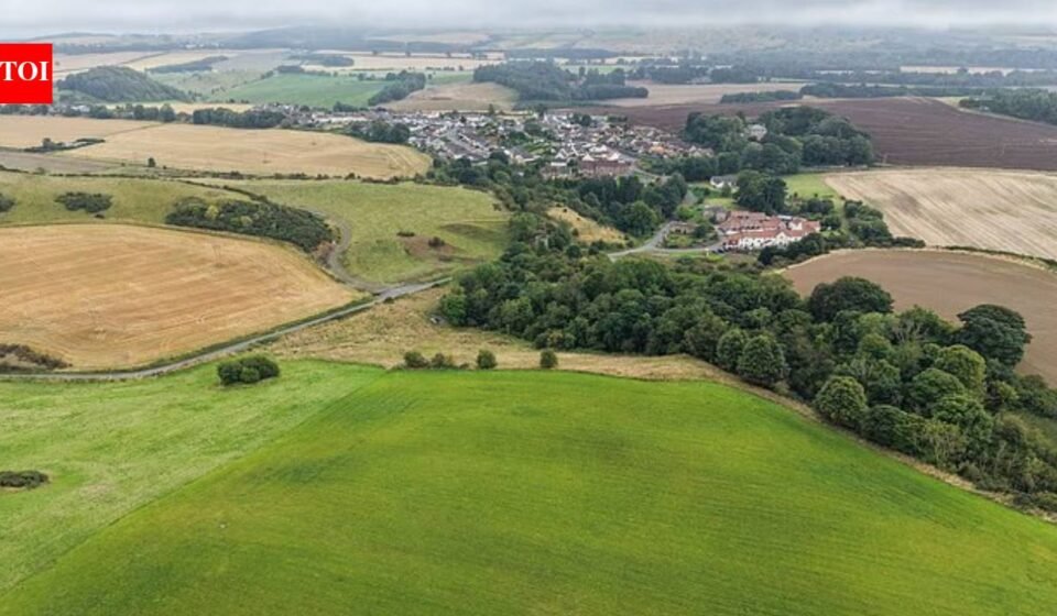 Tiny Scottish village of 200 homes in Auchtertool, Fife, fights plans for world’s second-largest data centre covering more than 100 football pitches; 1,600 objections pile up, residents fear it could dwarf their community