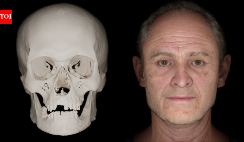 Scientists reconstructed the face of ‘Conquest Man’, a 1,000-year-old skeleton buried just 13 years after the Norman Conquest