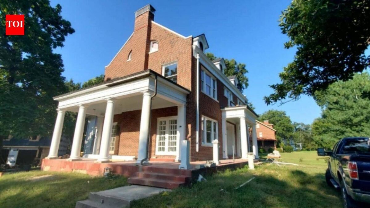 A Missouri man bought the 1914 mansion his late wife had always loved to save it from redevelopment; restoration later revealed $150,000 worth of hidden damage