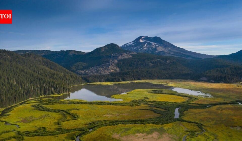 Scientists used geothermal drill-hole temperatures in Oregon’s Cascades and found at least 81 cubic kilometres of water hidden in volcanic rock, nearly 3 times Lake Mead’s capacity
