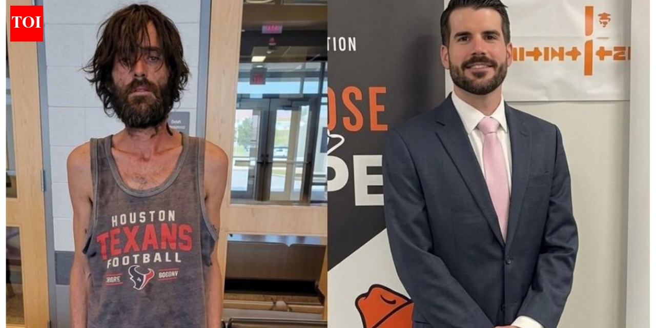 Oklahoma man found beneath a flyover at 92 pounds after 20 years of addiction goes from homelessness to graduating with a 4.0 GPA and two degrees
