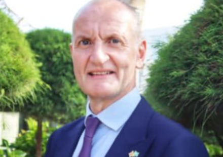 Meet Mike Nithavrianakis, former British diplomat to Pakistan who is running a global marathon to help educate 25.2 million children in the country