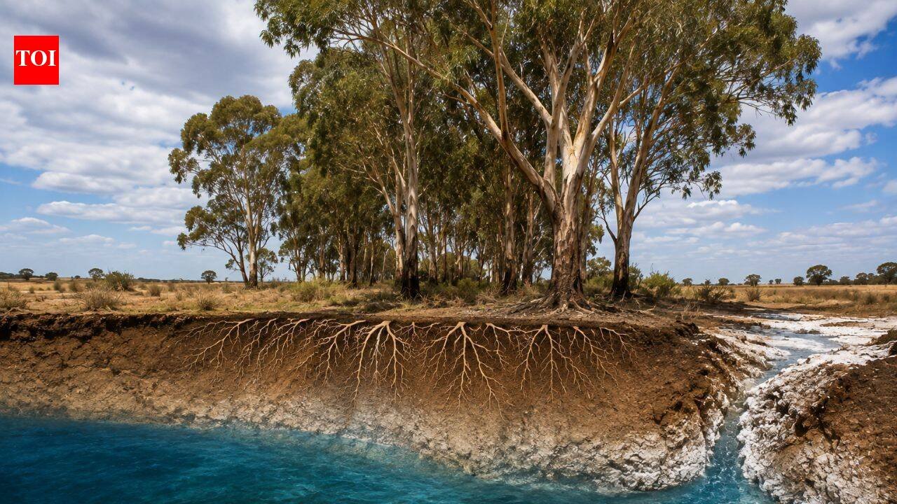 Australia planted eucalyptus trees to fight rising soil salinity; decades later scientists found the plantations were changing groundwater but not the soil nature