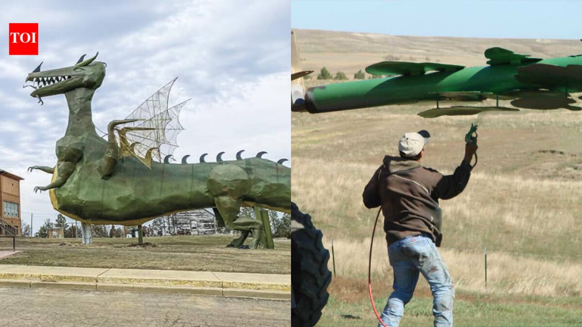 In 1989, teacher Gary Greff returned to his shrinking North Dakota hometown and learned to weld; his plan to lure travelers became a 32-mile highway of giant sculptures, including a Guinness world record