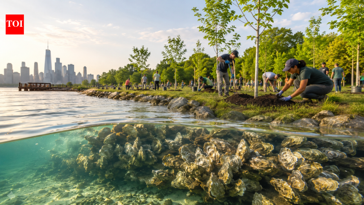 Bette Midler started cleaning a neglected New York park in 1995; 30 years later, her group has planted 200,000 trees and built an artificial oyster reef