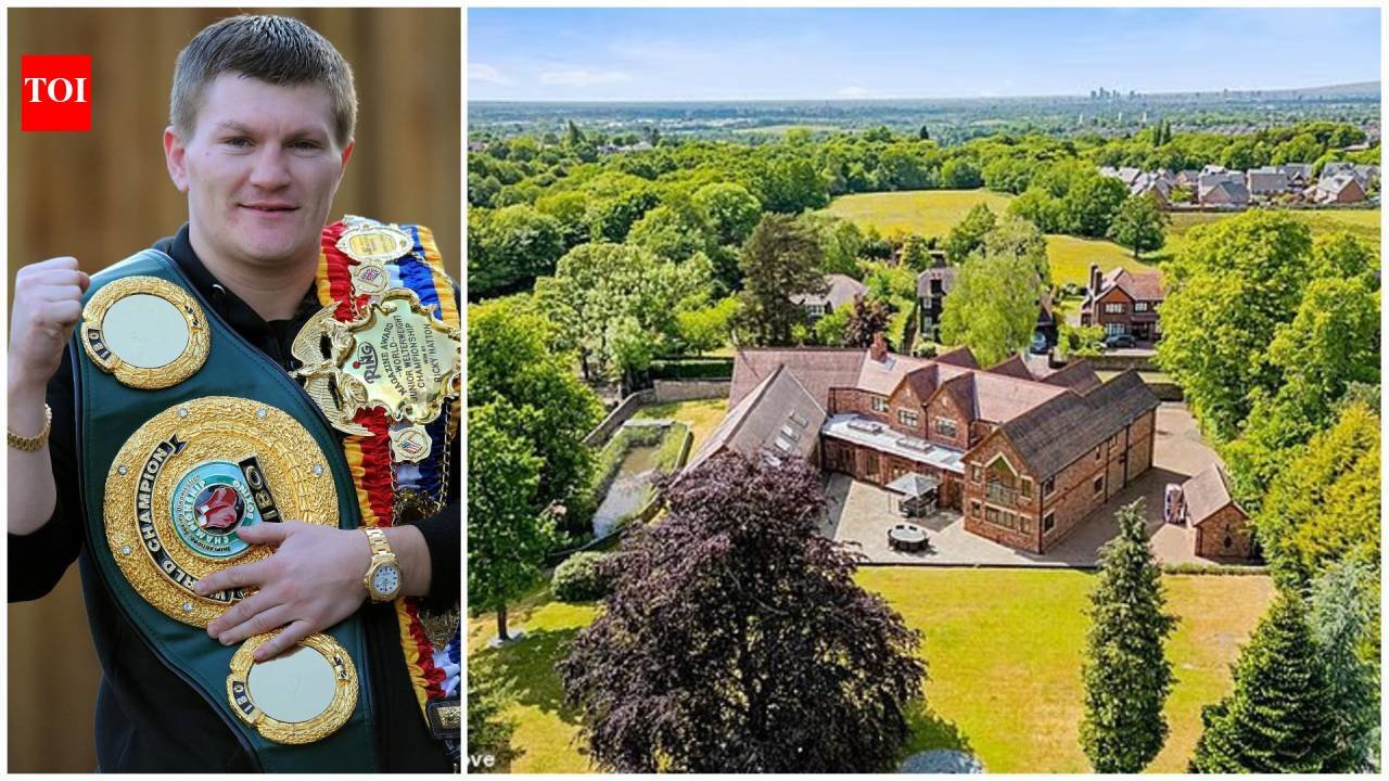 Ricky Hatton’s luxury mansion, where the boxing legend was found dead in 2025, sold for £1.5m, £350K below original asking price; five-bedroom home featured pool, gym and Manchester City memorabilia