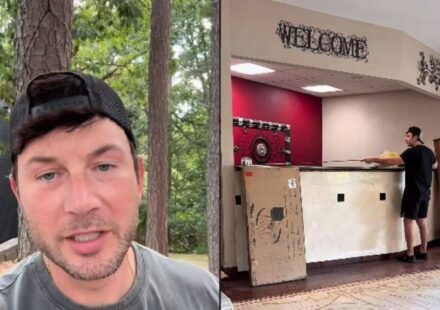 A 33-year-old entrepreneur paid $2.55 million for a neglected 81-room Arkansas hotel; after moving into the property himself, he is spending another $1.1 million rebuilding it