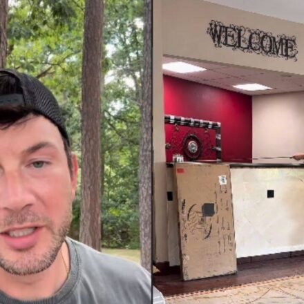 A 33-year-old entrepreneur paid $2.55 million for a neglected 81-room Arkansas hotel; after moving into the property himself, he is spending another $1.1 million rebuilding it