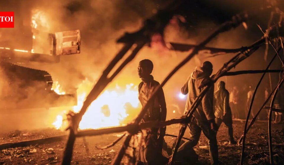 At least 22 killed in fire at wedding party in Congo’s Kinshasa
