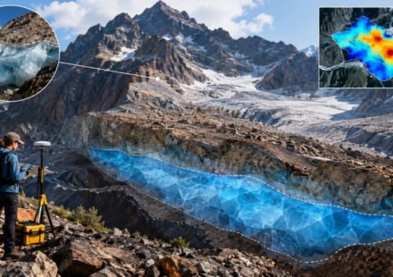 Scientists discover nearly 1 billion tons of water locked inside Utah's rocky glaciers, using gravity measurements to map ice buried beneath mountain debris