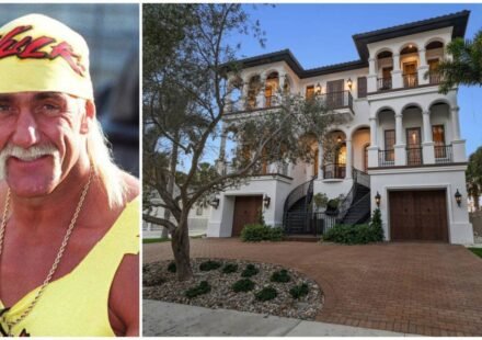 Hulk Hogan’s Florida mansion gets another $1 million price cut, now listed at $6.9 million after three reductions since the Clearwater Beach home hit the market for $10.98 million