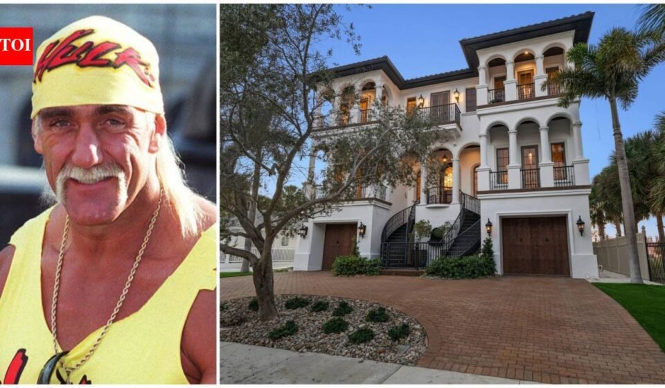 Hulk Hogan’s Florida mansion gets another $1 million price cut, now listed at $6.9 million after three reductions since the Clearwater Beach home hit the market for $10.98 million