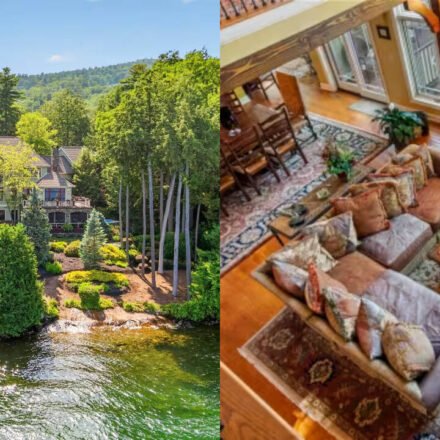 In 2006, a couple paid $2.4 million for a Lake George lot once tied to a 42-room mansion; 20 years later, their 6,000-sq-ft compound with 300 feet of shoreline is asking $7.99 million