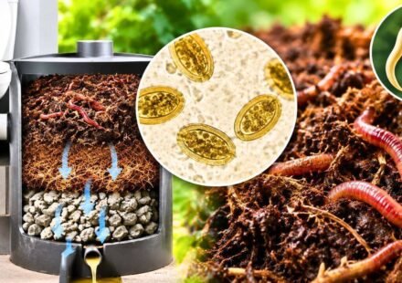 Scientists are using worms that eat human waste to turn toilet waste into compost, but parasitic eggs can survive the process