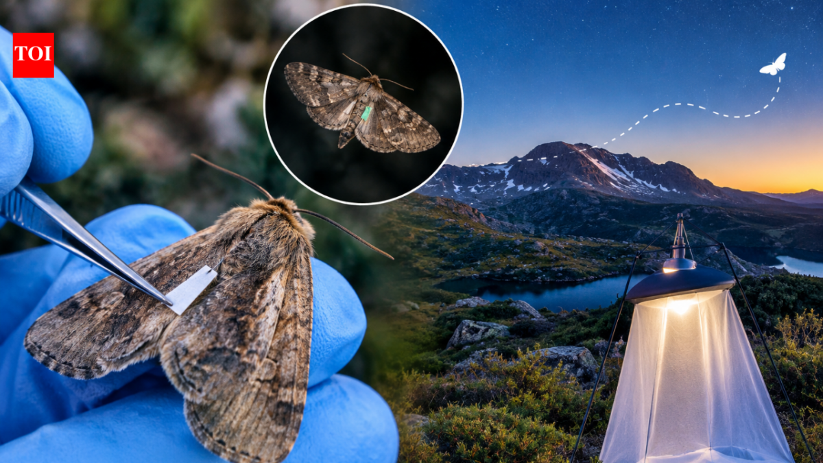 Scientists tagged 14,000 endangered Australian moths with paint and eyelash glue to trace their migration; not one was found, and researchers say that may be good news