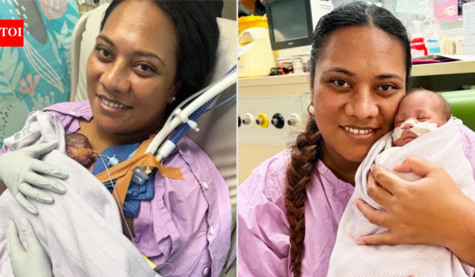 An Australian woman learned she was pregnant and could give birth ‘any day’ within 24 hours; her daughter arrived at 21 weeks 3 days and became the country’s most premature baby to survive