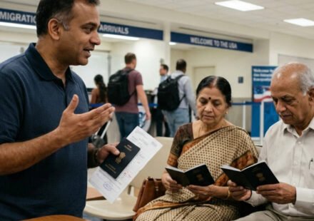 Parents came to US for 5 months, officer allowed only 2 months as father has a job in India: NRI shares parents' entry experience, seeks advice