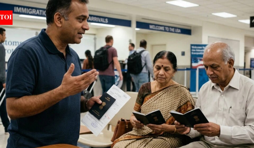 Parents came to US for 5 months, officer allowed only 2 months as father has a job in India: NRI shares parents' entry experience, seeks advice