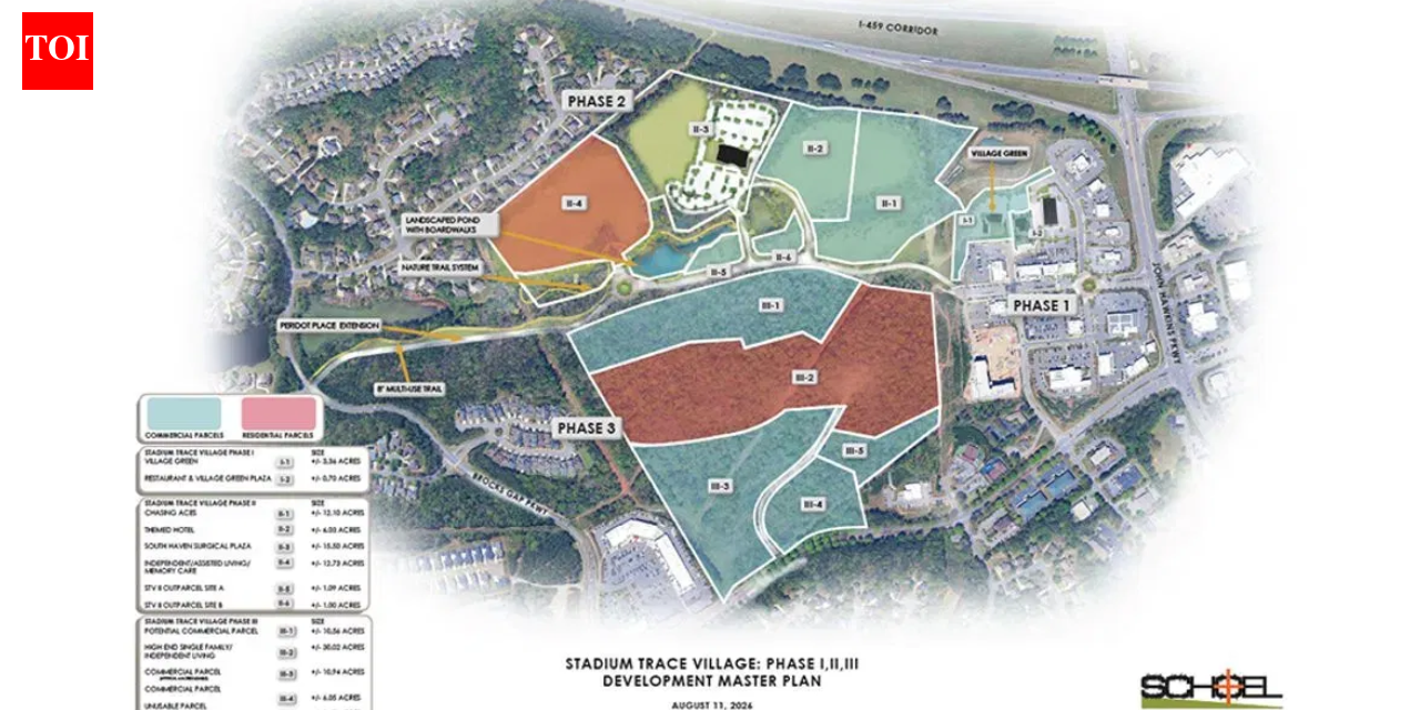 An Alabama developer paid $4.6 million for 65 acres after the city unanimously backed the project; the land will become housing, shops, medical offices and workplaces