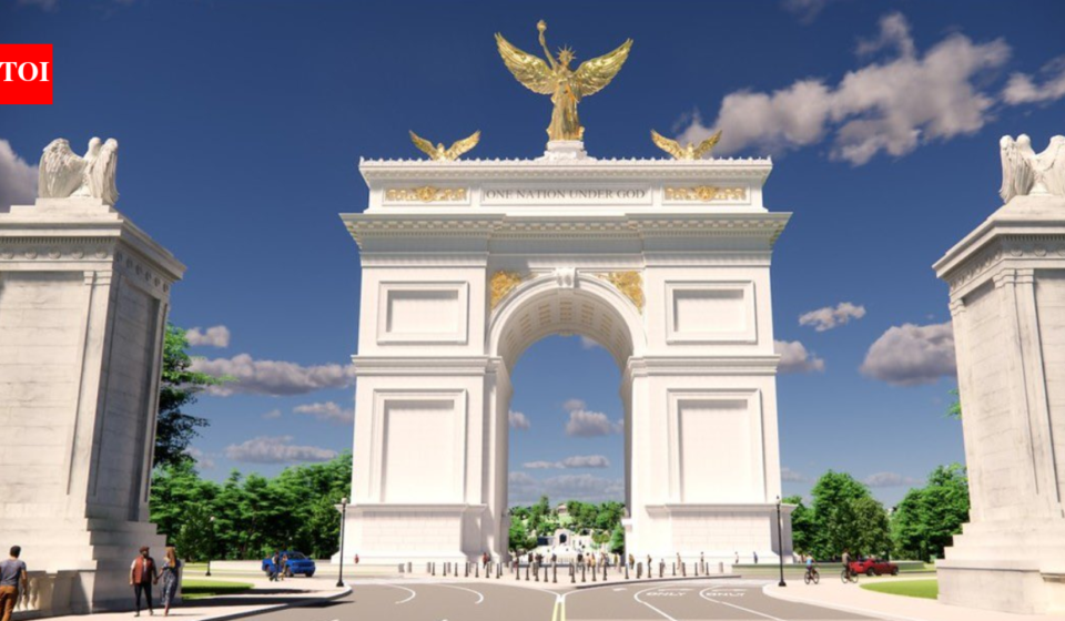 US Democrat urges House Speaker to sue Trump admin over triumphal arch, says Congress never approved funds