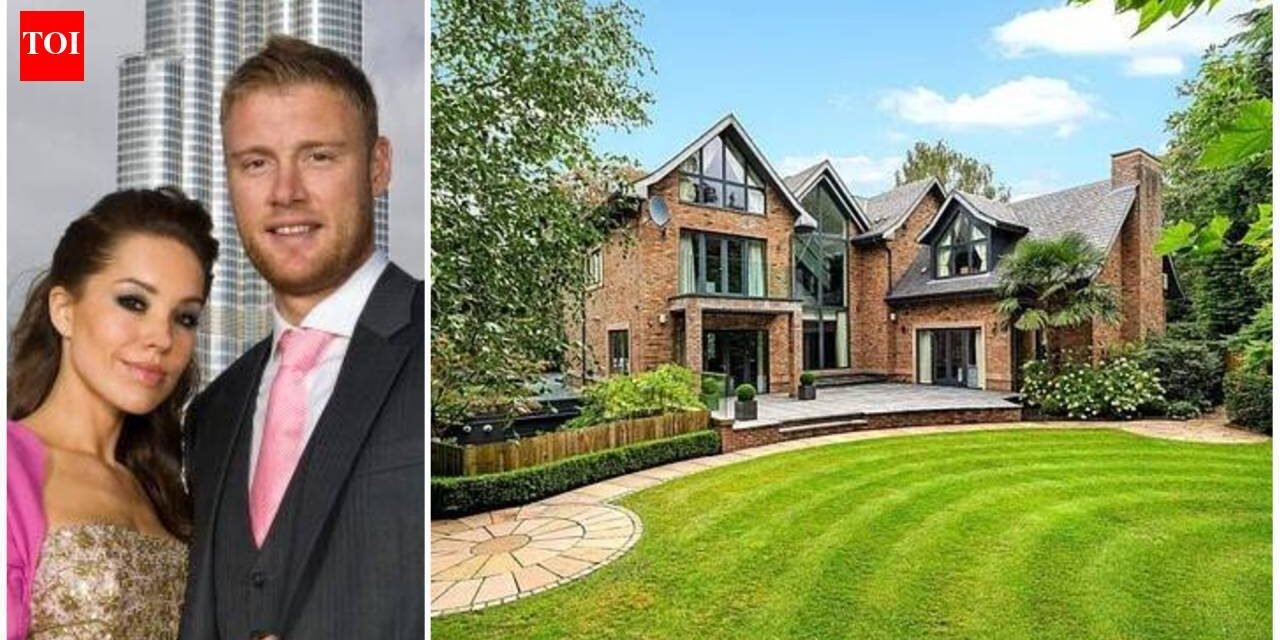 Andrew Flintoff puts £6.75 million Cheshire mansion on market, bought in 2021 from Phil Neville, 4 years after Top Gear car crash; 10,000 sq ft home features 6 bedrooms and 4 floors
