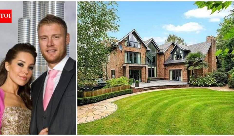 Andrew Flintoff puts £6.75 million Cheshire mansion on market, bought in 2021 from Phil Neville, 4 years after Top Gear car crash; 10,000 sq ft home features 6 bedrooms and 4 floors