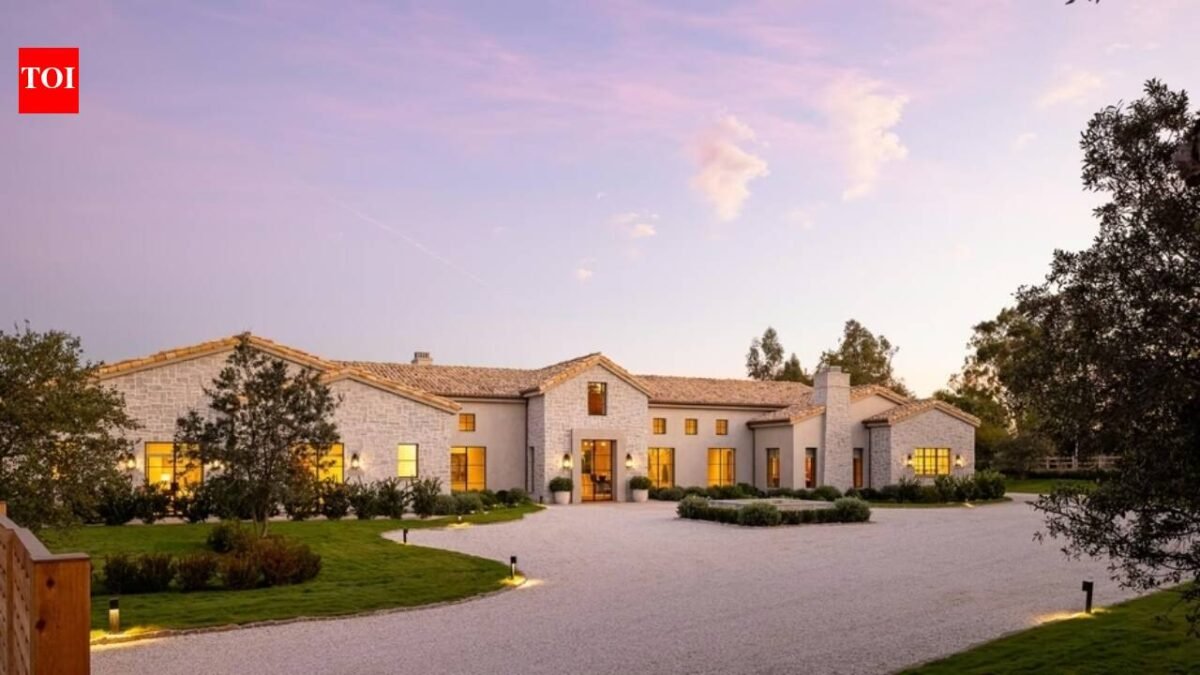 A California woman built a 10,363-sq-ft French-style mansion with centuries-old materials sourced from around the world; no one has lived in it, and it is now asking $29M