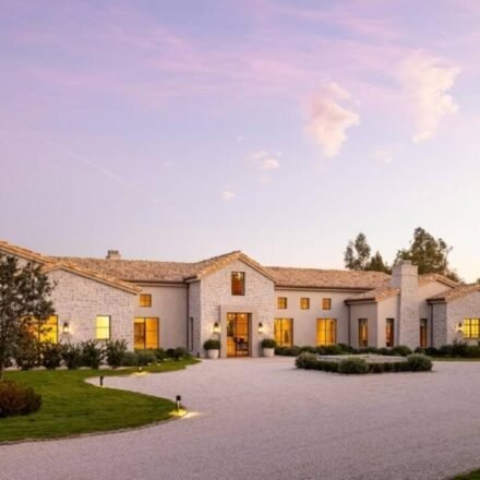 A California woman built a 10,363-sq-ft French-style mansion with centuries-old materials sourced from around the world; no one has lived in it, and it is now asking $29M