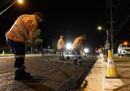 In 2023, Australia paved two suburban roads with 135,000 recycled coffee cups and the equivalent of 1.2 million glass bottles, cutting the asphalt's carbon footprint by 24%