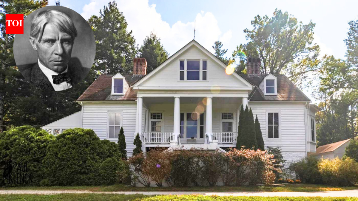 Carl Sandburg bought a 245-acre North Carolina estate for his wife’s goat farm; it became the first National Park Service site dedicated to an American poet