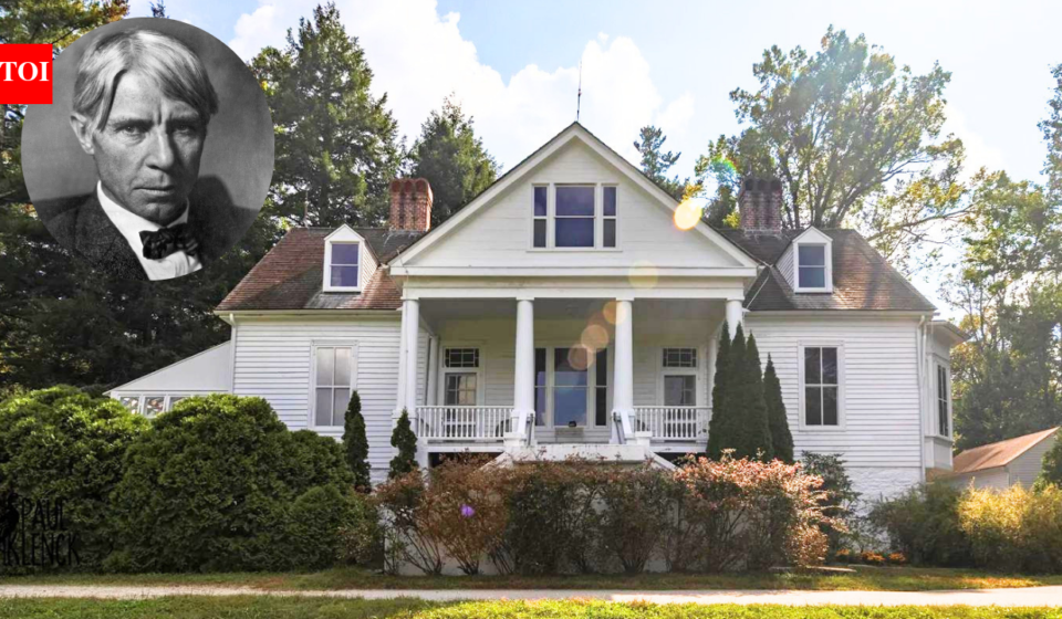 Carl Sandburg bought a 245-acre North Carolina estate for his wife’s goat farm; it became the first National Park Service site dedicated to an American poet