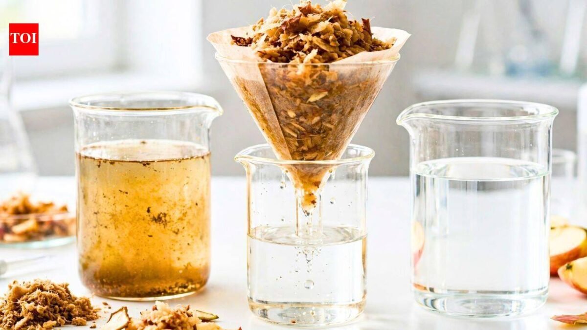 Scientists found a surprising use for apple waste. It removed up to 100% of toxic lead from water in lab tests