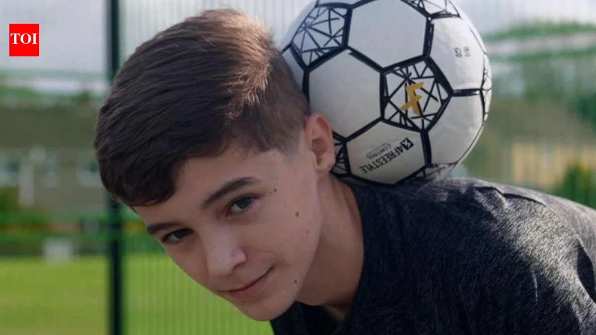 Meet James Taylor, the 14-year-old Welsh football freestyler who taught himself on YouTube, set five Guinness World Records and finished third at a world championship