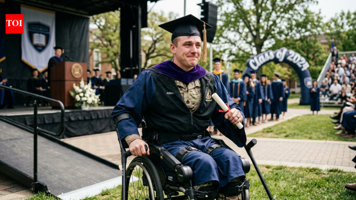 A car crash left this Army veteran paralysed; seven years later, he graduated with a petroleum engineering degree