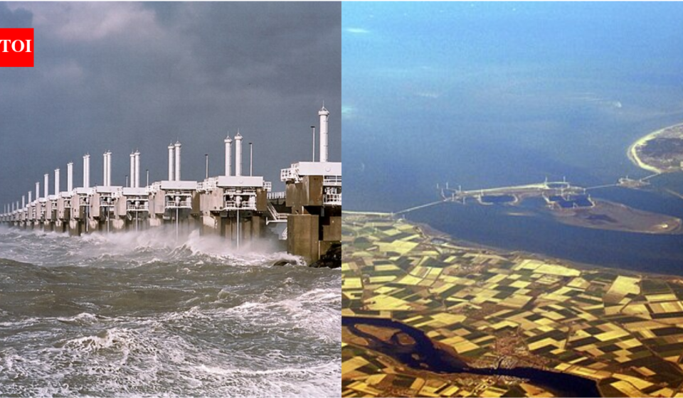 Netherlands built a 9-km storm barrier to protect against floods; decades later, “sand hunger” began shrinking tidal flats