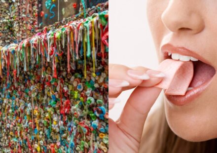 ​​For years, visitors covered Seattle's Gum Wall with chewed gum; in 2015 workers spent 130 hours removing 2,350 pounds to stop the sugar from eroding its bricks