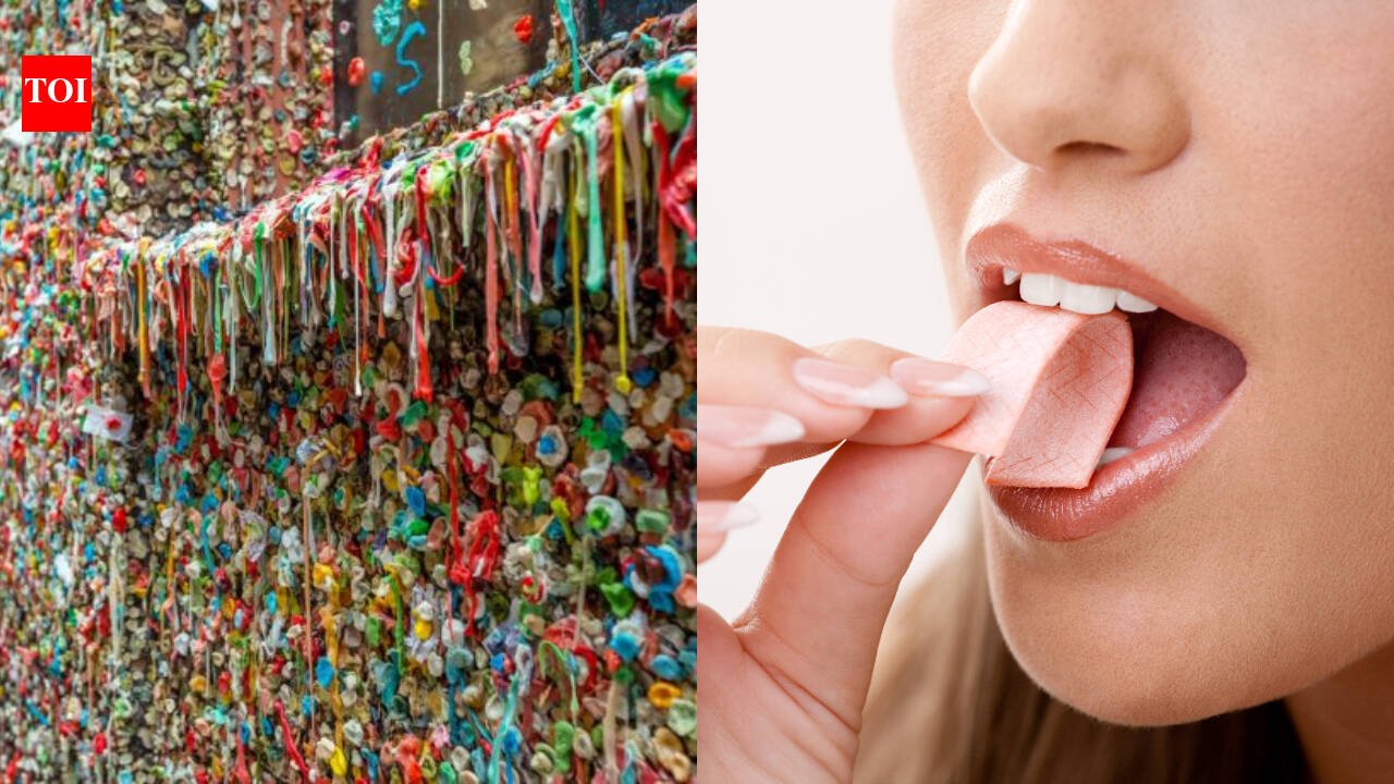​​For years, visitors covered Seattle's Gum Wall with chewed gum; in 2015 workers spent 130 hours removing 2,350 pounds to stop the sugar from eroding its bricks