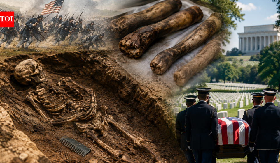 A Union soldier aged just 16 to 19 was buried after the 1862 Battle of Manassas; 162 years later archaeologists found him beside four amputated limbs, and he is now set to be buried at Arlington