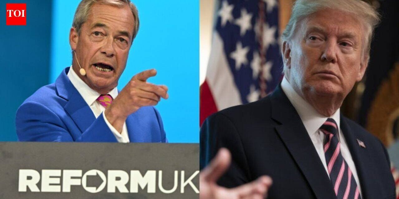 ‘Northern Ireland is part of UK’: Nigel Farage rejects Trump’s call for united Ireland