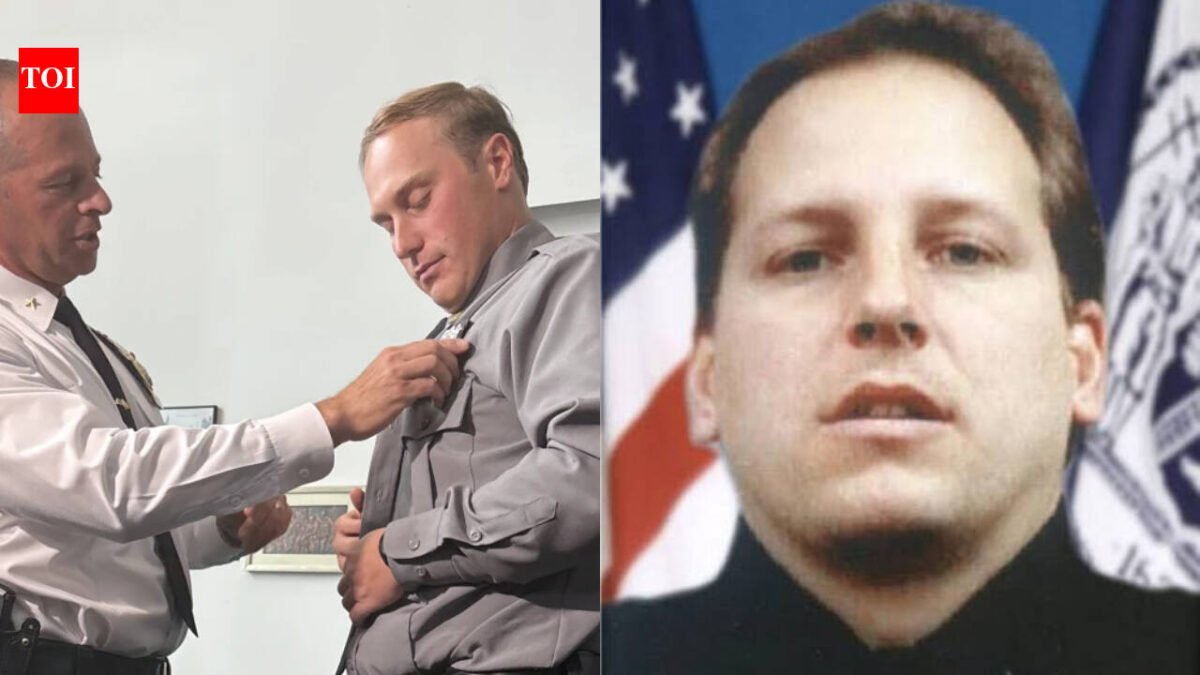 At 4, Casey Kloepfer lost his NYPD father on 9/11; 25 years later, he became an NYPD officer, wears his father's badge number and plays for the lacrosse team his father founded